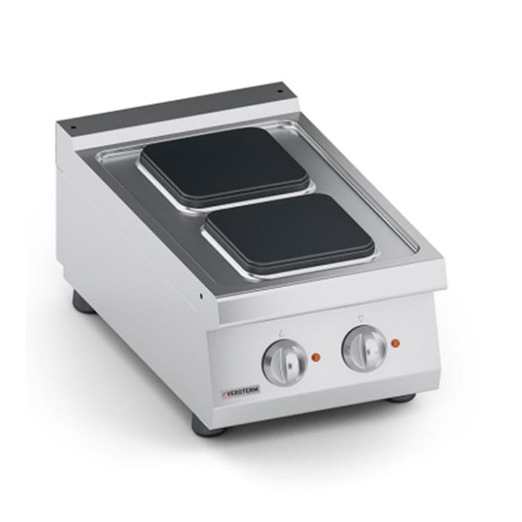 Плита VEROTERM VT7CUE05TTQ 2 конфорочная 700 серии настольная