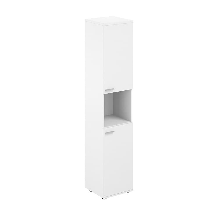 Шкаф высокий с нишей правый Norden Сигма SG.866.WH.WH.WH.R