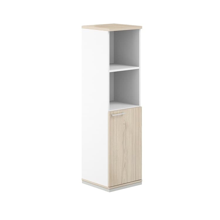 Шкаф полуоткрытый Norden Allegro AG.217.WH.AR.AR.R