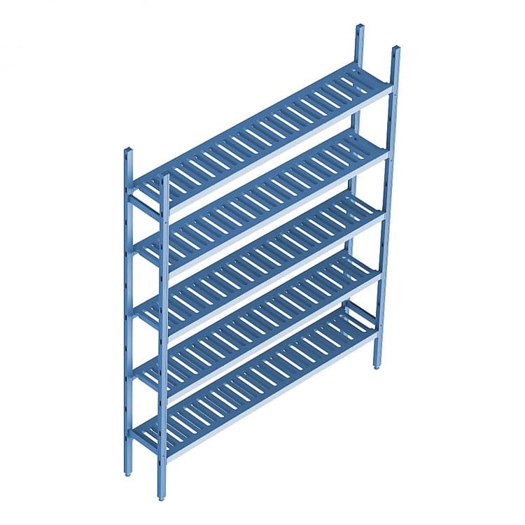 Стеллаж модульный базовый POLAIR LOAD.ME POLY 18AL.5PP50.12B