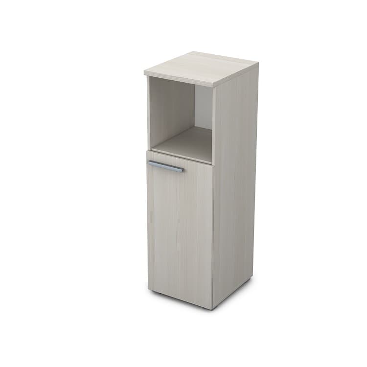 Шкаф узкий (пенал) АЛСАВ Gloss 9П.017.2 Ivory