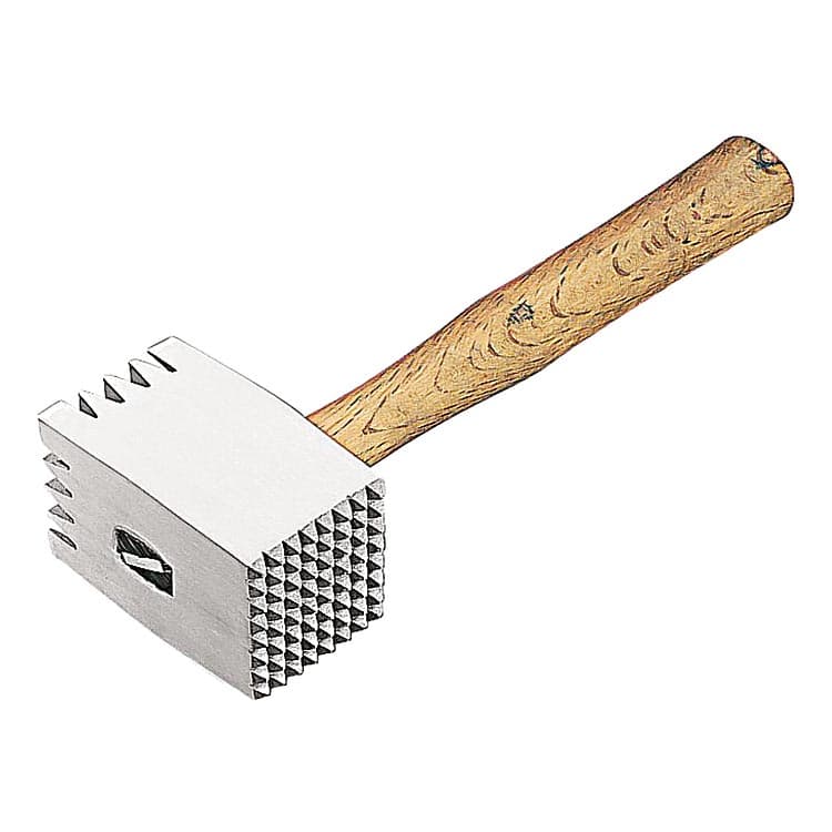 Молоток для мяса 0,6кг, алюм. с дерев. ручкой, 32см Paderno 42508-00