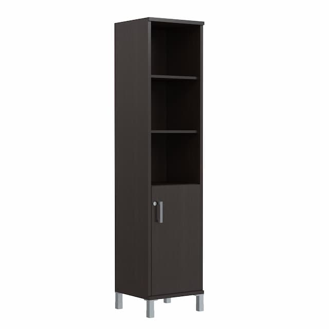 Шкаф-колонка высокая с замком в глухой малой двери Skyland B 431.3(RZ) венге магия 475х450х2054 BORN