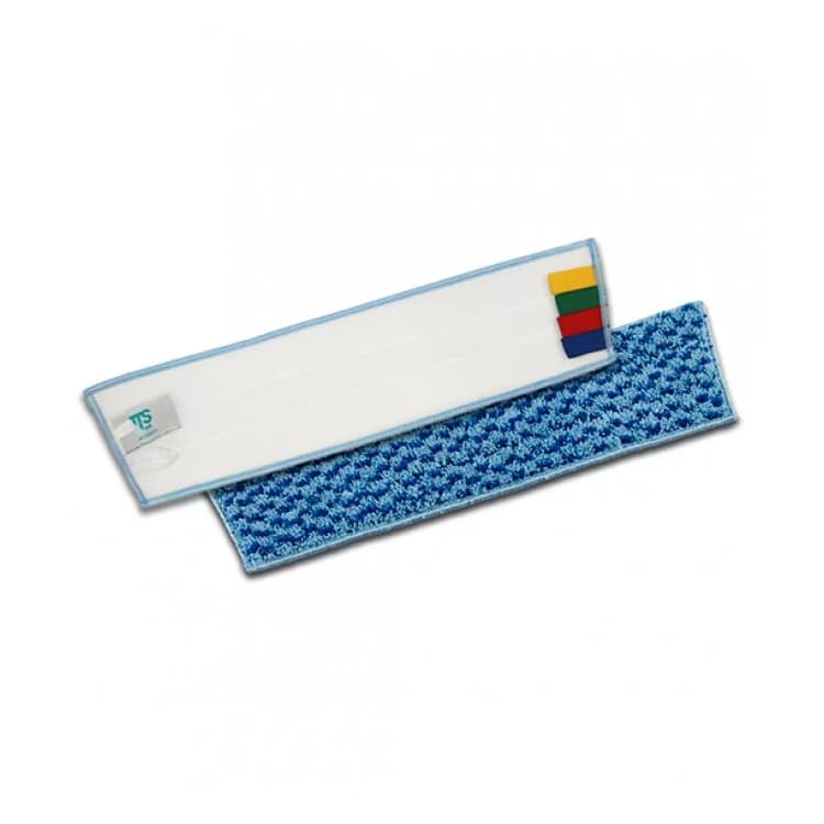 Моп TTS Micrisafe на липучках, для нескользящих полов, микрофибра, 40x12 см 