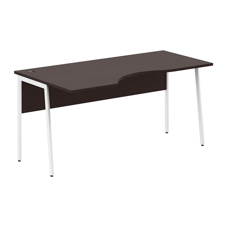 Стол прямой Skyland СА-1P(L) венге магия/белый 1600х900х755 IMAGO PLUS