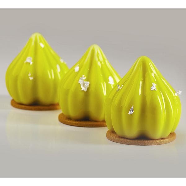 Форма силиконовая PAVONI PAVOFLEX для пирож. 3D "Гель" d60мм h63мм, 90мл, 20 ячеек