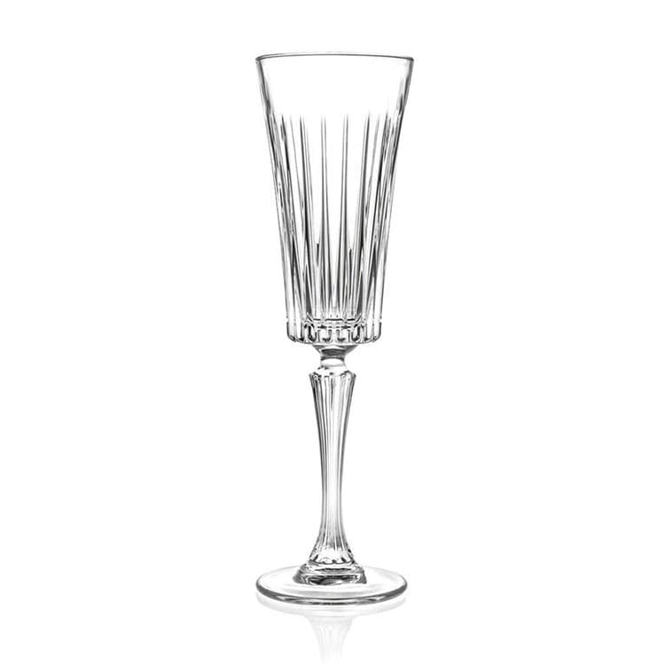 Бокал-флюте для шампанского 210 мл хр. стекло Style TimeLess RCR Cristalleria [6], арт. 81262005