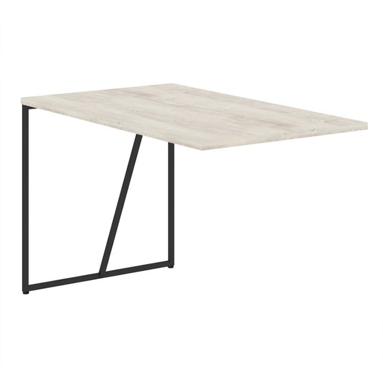 Брифинг-приставка Skyland LB 127 Сосна Эдмонт/Черный 1200х700х750 LOFTIS