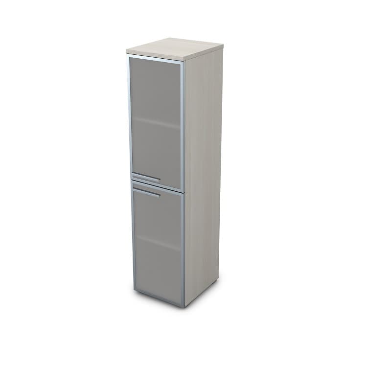 Шкаф узкий (пенал) АЛСАВ Gloss 9П.004.9 Ivory