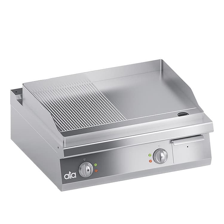 Поверхность жарочная ATA ELECTRIC GRIDDLE PLATE 1/2 SMOOTH 1/2 GROOVED COUNTERTOP