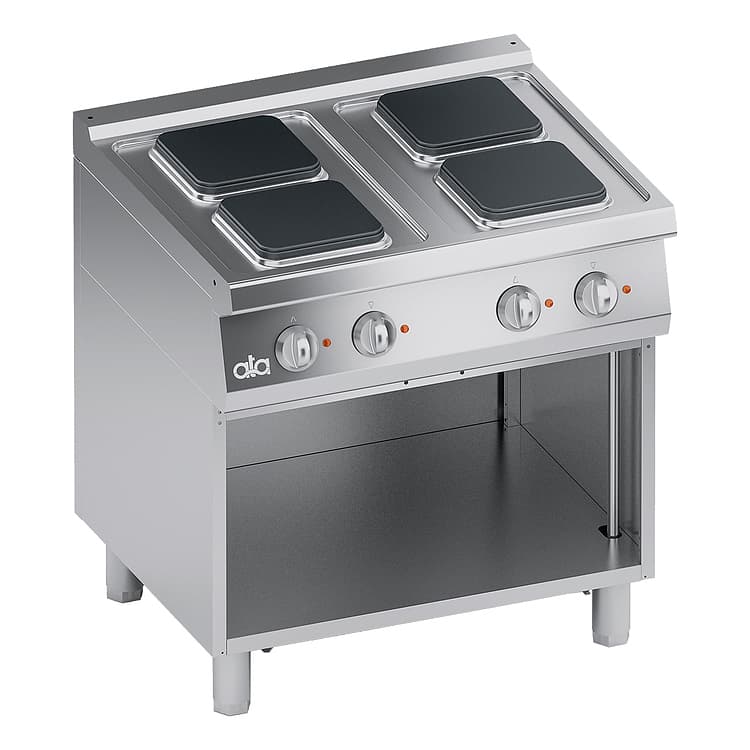 Плита электрическая ATA ELECTRIC RANGE 4 PLATES + OPEN CABINET