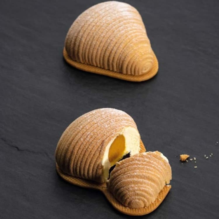 Набор "PAVOFLEX 3D Sfogliatella" 77х71,5мм h35мм, 90мл, 12 ячеек, силикон/пластик PAVONI PX4377S