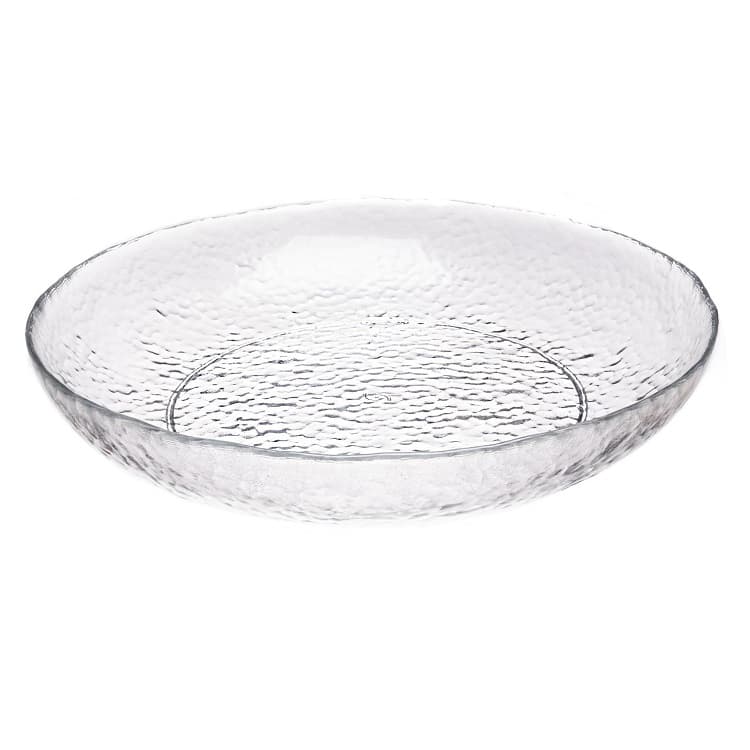 Салатник ARDACAM Hammered ARD 2375.1 d 25 см h 4,5 см (стекло, прозрачный)