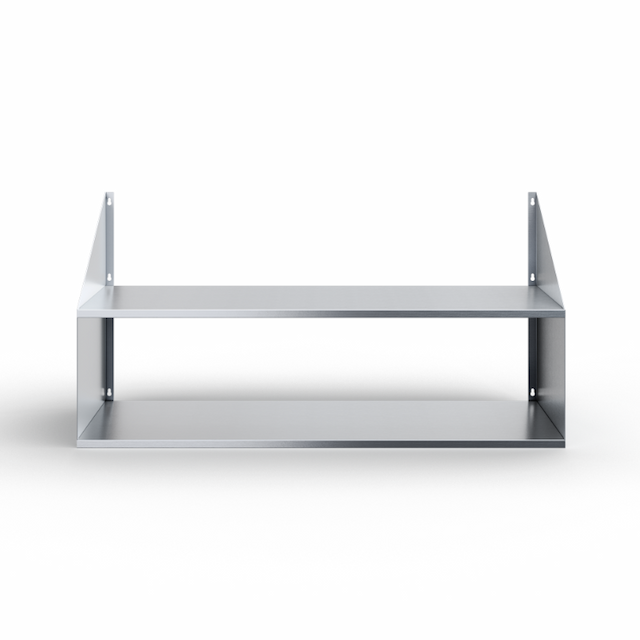 Полка настенная сплошная Rada ПКЧ-2-12/4-С