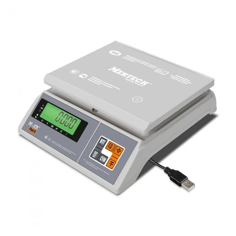 Порционные весы MERTECH M-ER 326 AFU-6.01 "Post II" LCD USB-COM