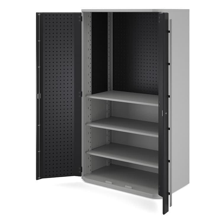Шкаф металлический 2х дверный Kobor Expert MC/2-100/60 3S.1P