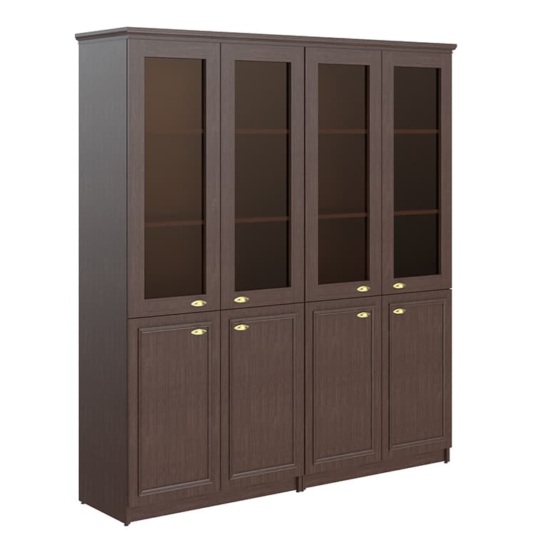 Шкаф высокий 2-х секционный комбинированный Skyland RHC 180.2 венге магия 1808х466х2023 RAUT