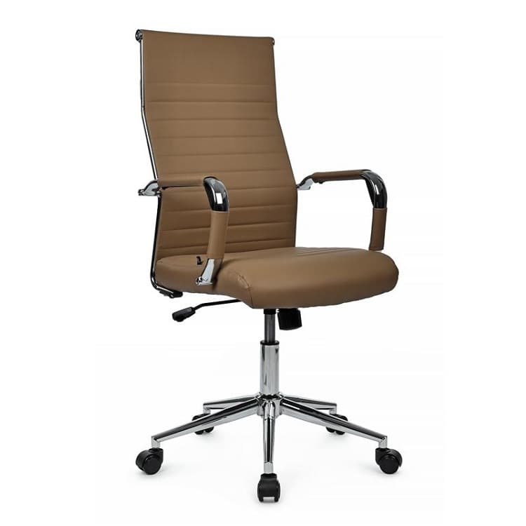 Кресло офисное Riva Chair Art (6015H) коричневый