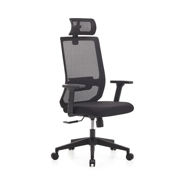 Кресло офисное Riva Chair Lid (853A-DP3D) черный