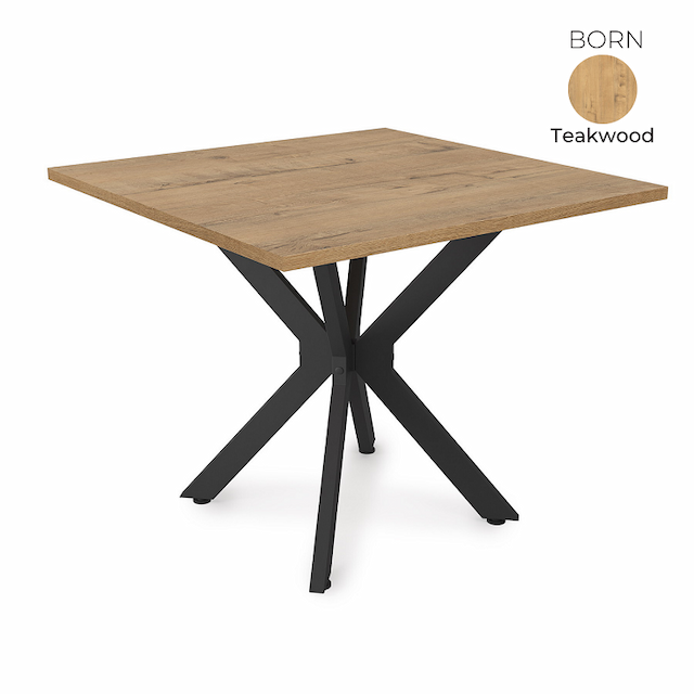 Стол обеденный квадратный Алсав 21BORN-K.900 Teakwood