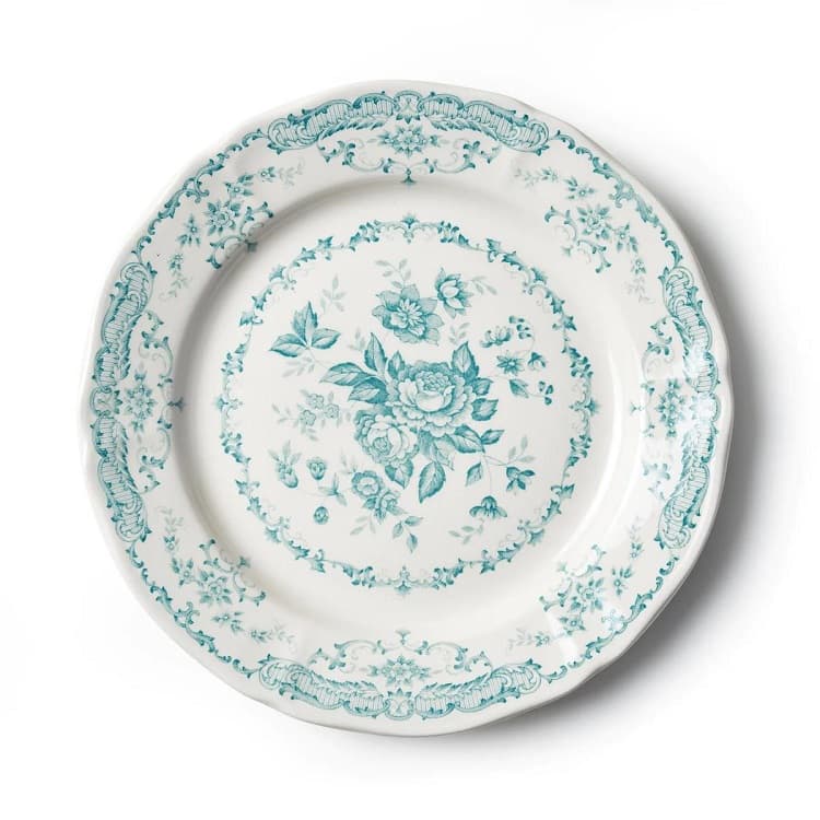 Блюдо круглое 30,9 см Bitossi Rose Turquoise BID00228