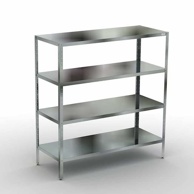 Стеллаж кухонный разборный КОБОР СК-100/40/430 (высота 1800)