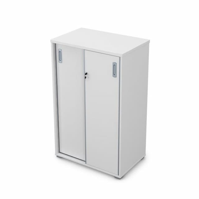 Шкаф купе АЛСАВ Gloss 9ШКЗ.011 белый премиум