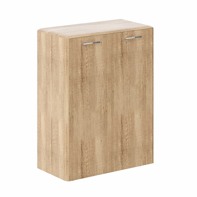 Шкаф средний с глухими дверьми и обвязкой Skyland DMC 85.1 дуб каньон 892х450х1185 DIONI