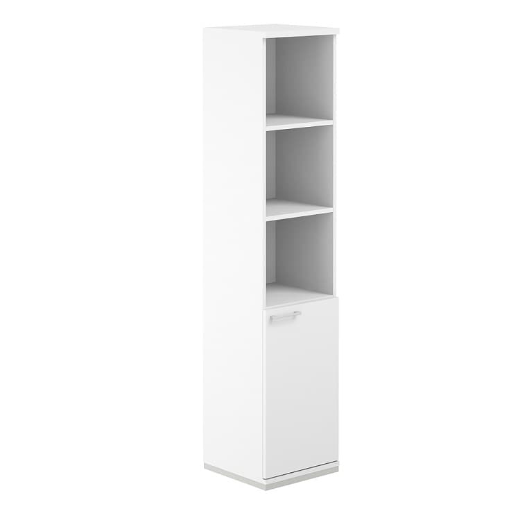 Шкаф полуоткрытый Norden Allegro AG.219.WH.WH.WH.R