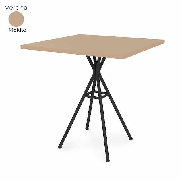 Стол обеденный квадратный Алсав 21Verona.007.K Mokko