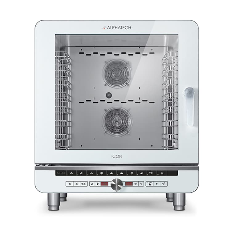 Пароконвектомат электрический ALPHATECH ICET071 c комплектом крепления IPF04