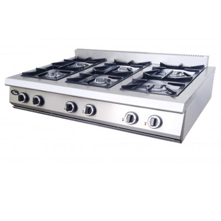 Плита газовая 6-ти горелочная Grill Master Ф6ПГ/800 (настольная), арт. 50006