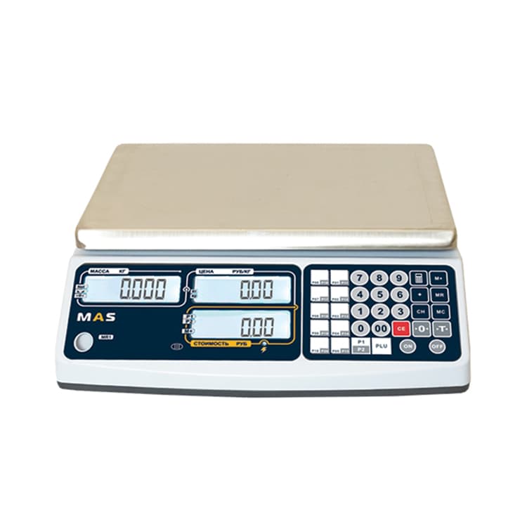 Весы электронные торговые без стойки MAS MR1-30 RS-232