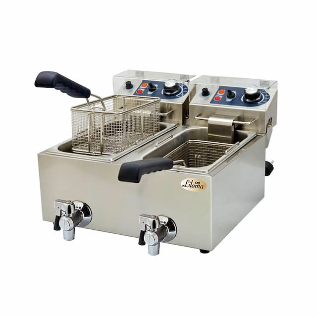 Фритюрница LILOMA FLT 10+10