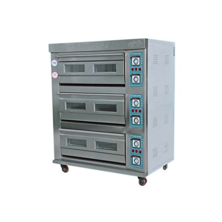 Печь хлебопекарная электрическая ярусная (AR) Foodatlas Pro YXD (3-6), 3 яруса, 6 противней