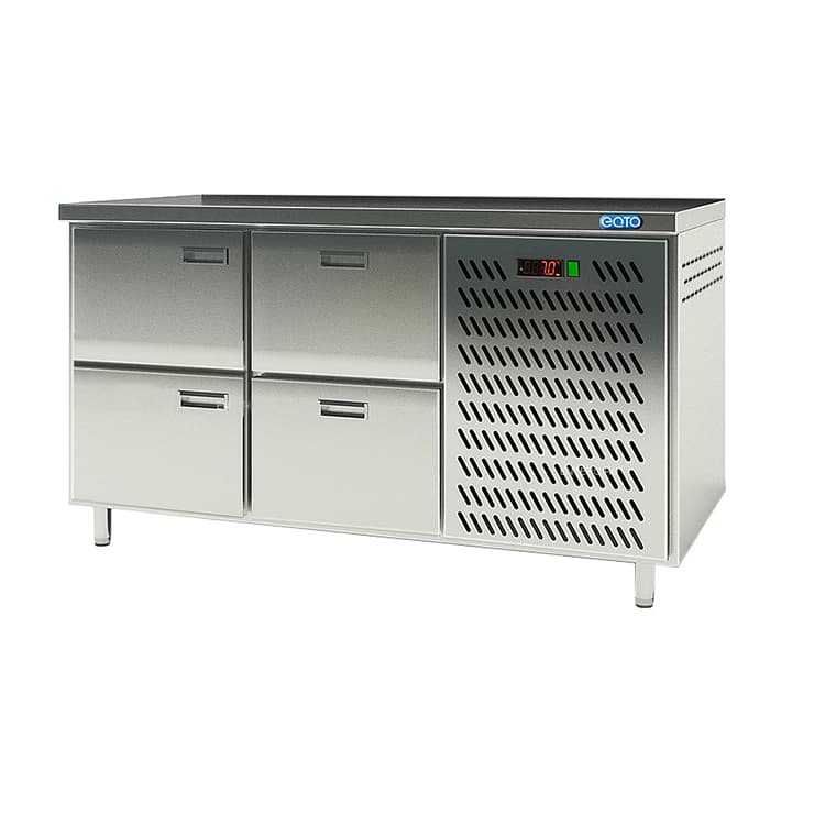 Холодильный стол EQTA Smart СШС-4,1-1850 (нержавейка)