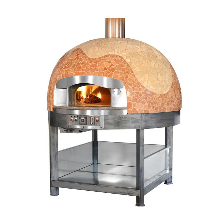 Печь для пиццы MORELLO FORNI газ PG75 CUPOLA MOSAIC