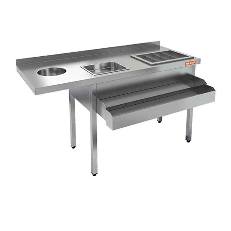 Барная станция открытая Hicold НКС-15/5БК
