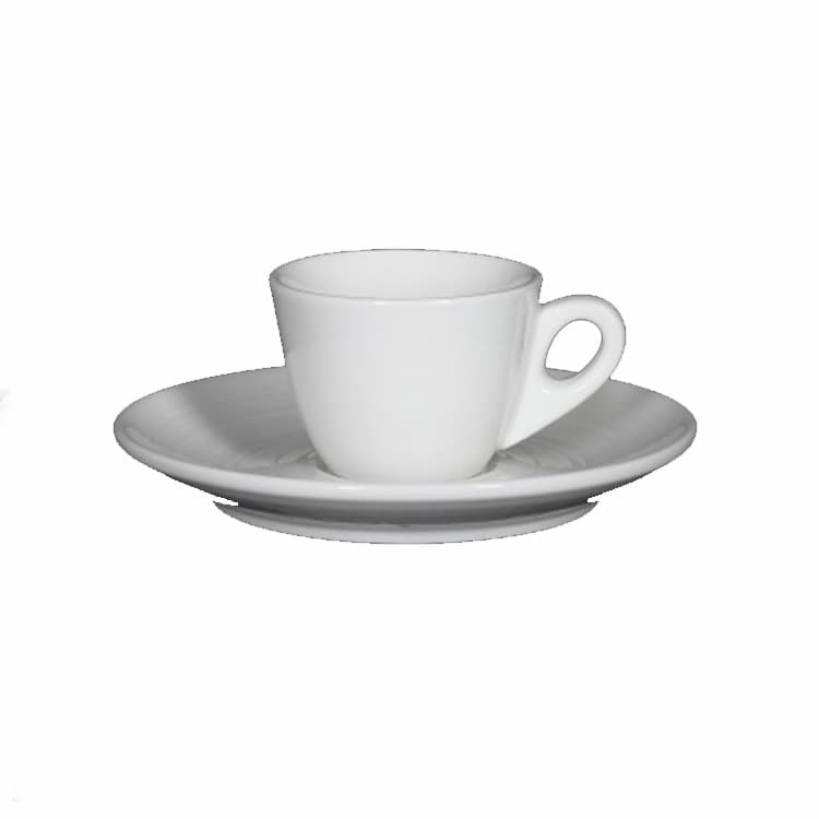 Чашка кофейная Corone Caffetteria 80 мл белый