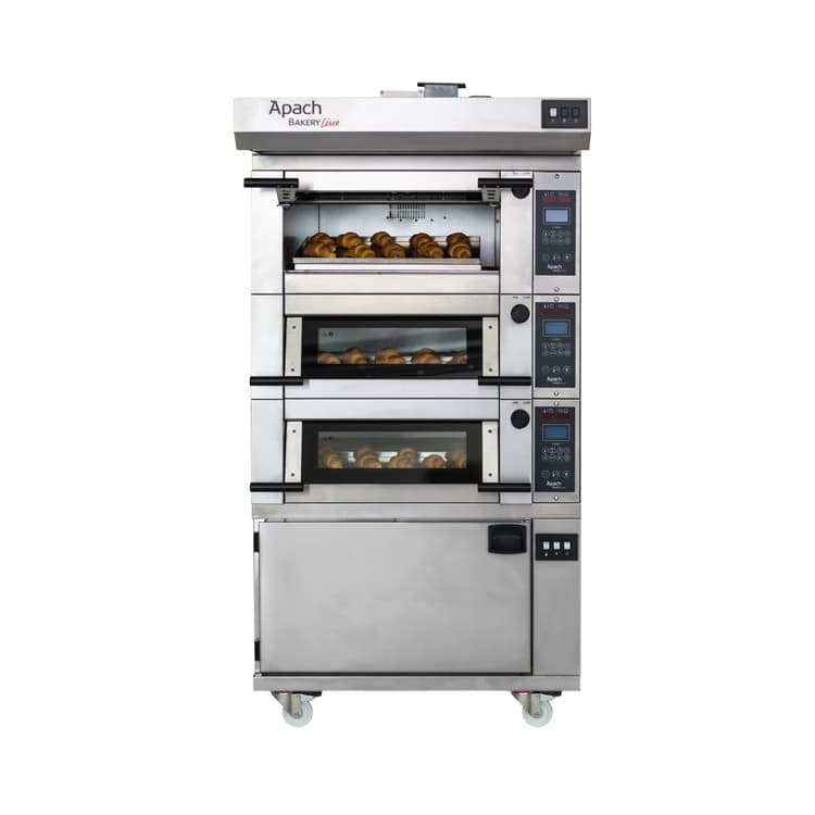 Печь подовая с расстойкой APACH BAKERY LINE E2LK6P DPBI-T