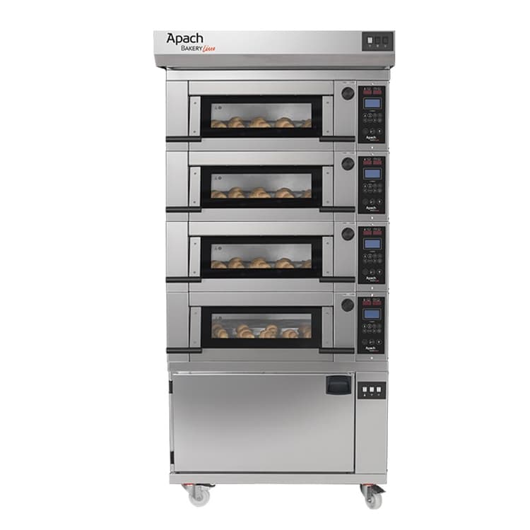 Печь подовая с расстойкой  APACH BAKERY LINE E2LK5P DPBI-T