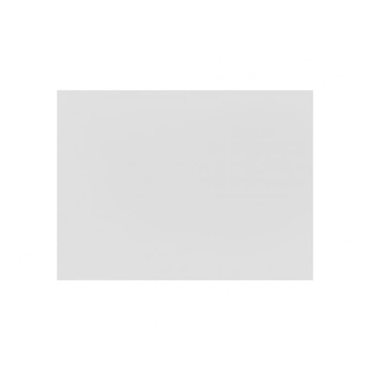 Доска разделочная  Luxstahl 400х300х12 мм белый полипропилен